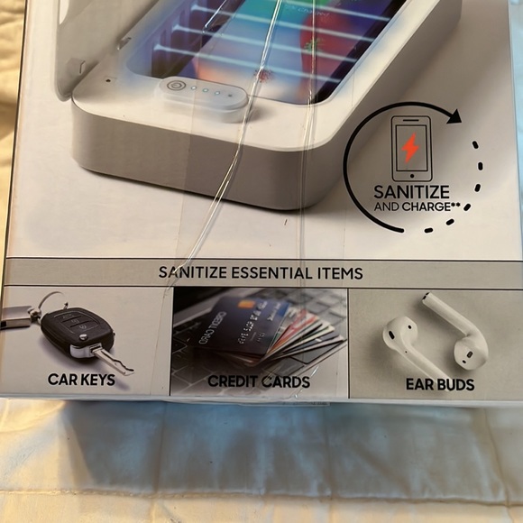 Sharper Image Uv phone sanitizer - Picture 5 of 7